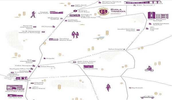 Birla Trimaya Directions